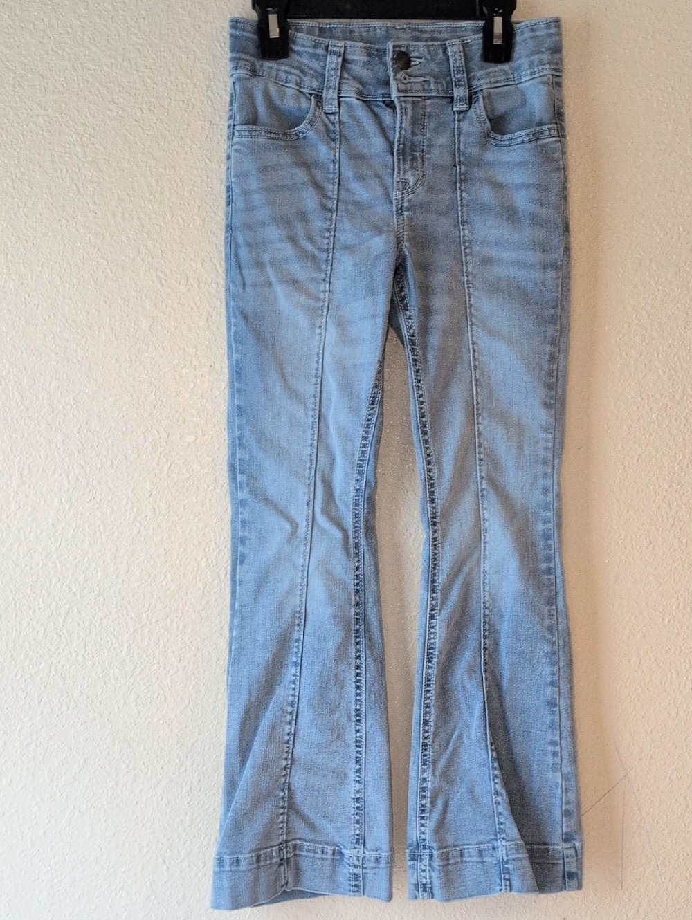 Light Blue Kids Flared Jeans